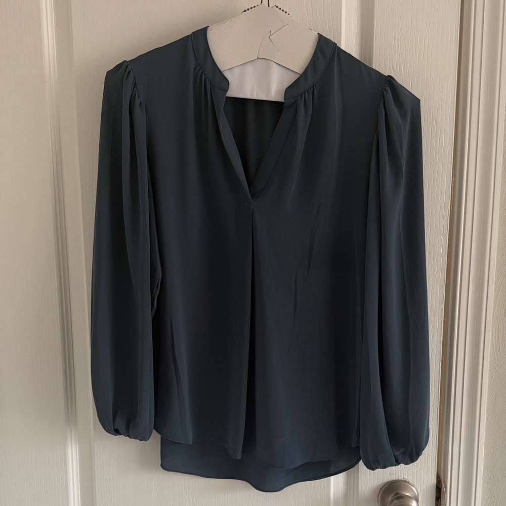 Tahari Deep Teal Women's Blouse